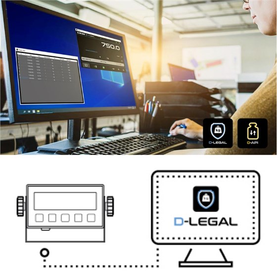 D-LEGAL稱重數據采集軟件