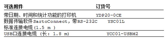 賽多利斯電子天平BSA623S天平選附件