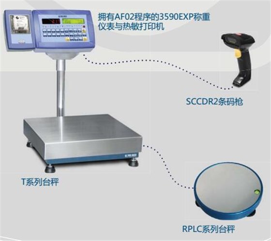 狄納喬WECN電子臺秤倉庫管理應用